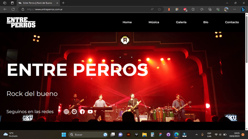 imagen de web portfolio de diseñador web